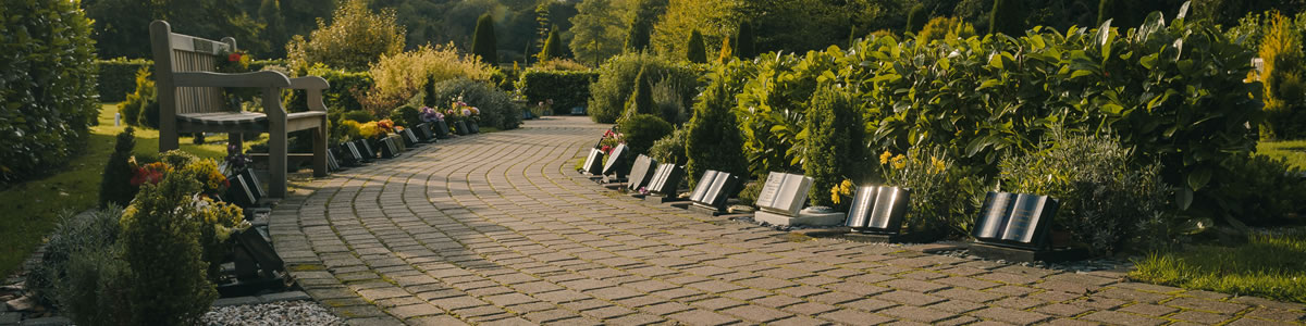 Memorials - Private memorial gardens