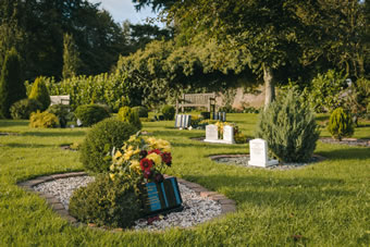 Private memorial gardens